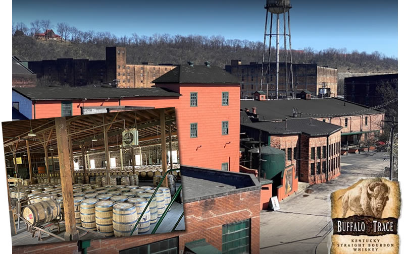 Buffalo Trace Distillery buildings